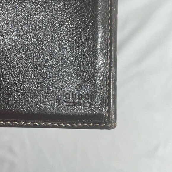 Gucci Interlocking G French Wallet Guccissima Leather Long - Picture 12 of 16